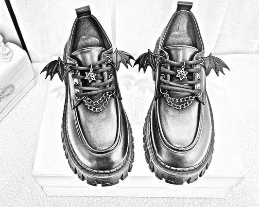Devil Bat Wings Shoes