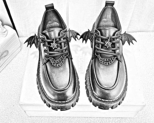 Devil Bat Wings Shoes
