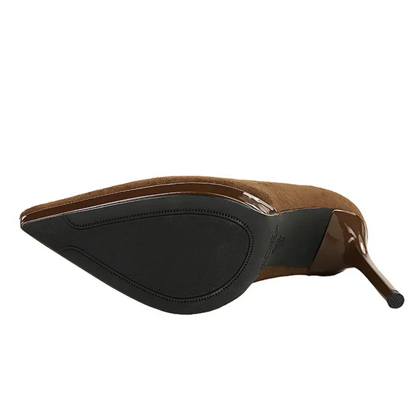 Thin Heels Elegant Wedding Shoes