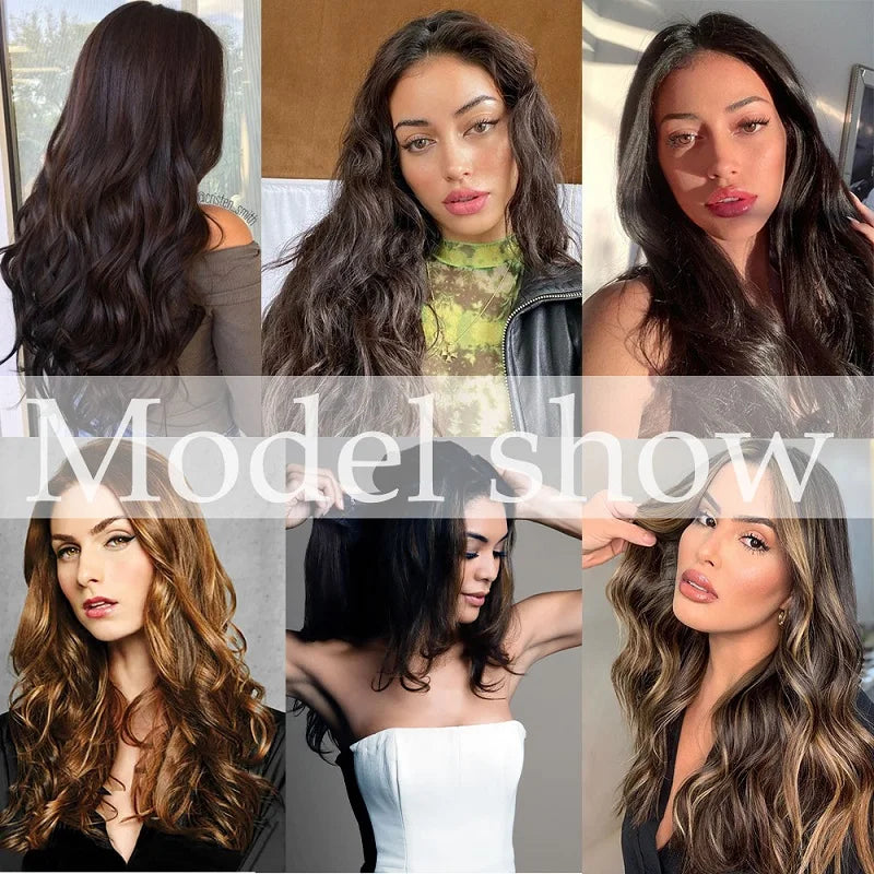 24Inch Synthetic Long Culry Hair Extension
