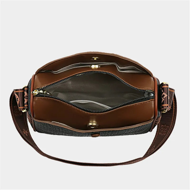 Soft Leather Pillow Versatile Large Capacity Crossbody Bag
