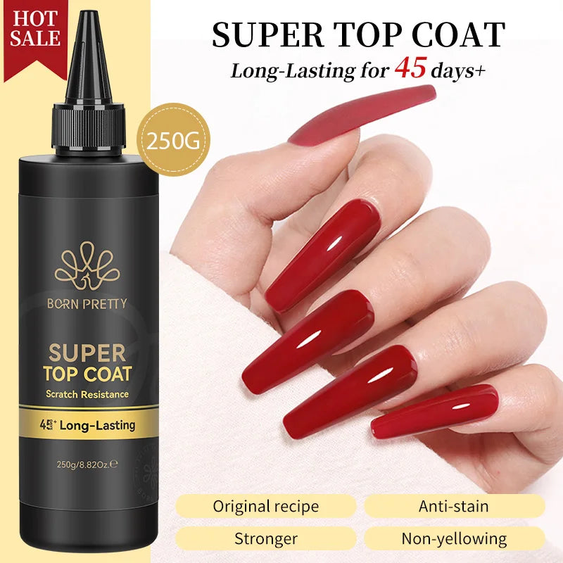250g Pure Black White Color Gel Nail Polish Jelly Nude Gel