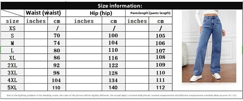 High Waist Slim Fit Straight Leg Slimming Long Jeans
