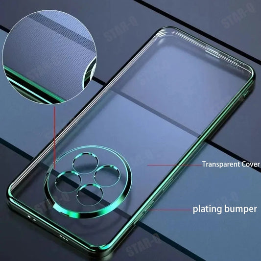 Magic7 7lite Luxury Plating Transparent Case