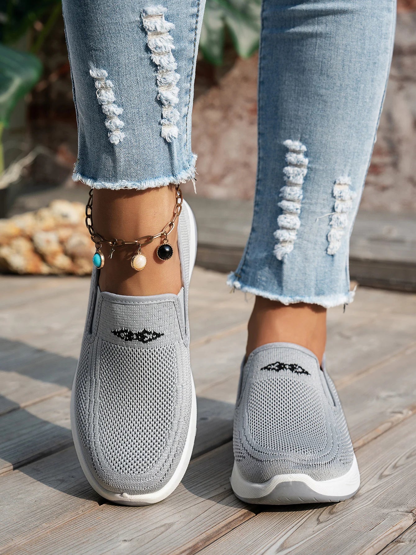 Casual comfortable work shoes