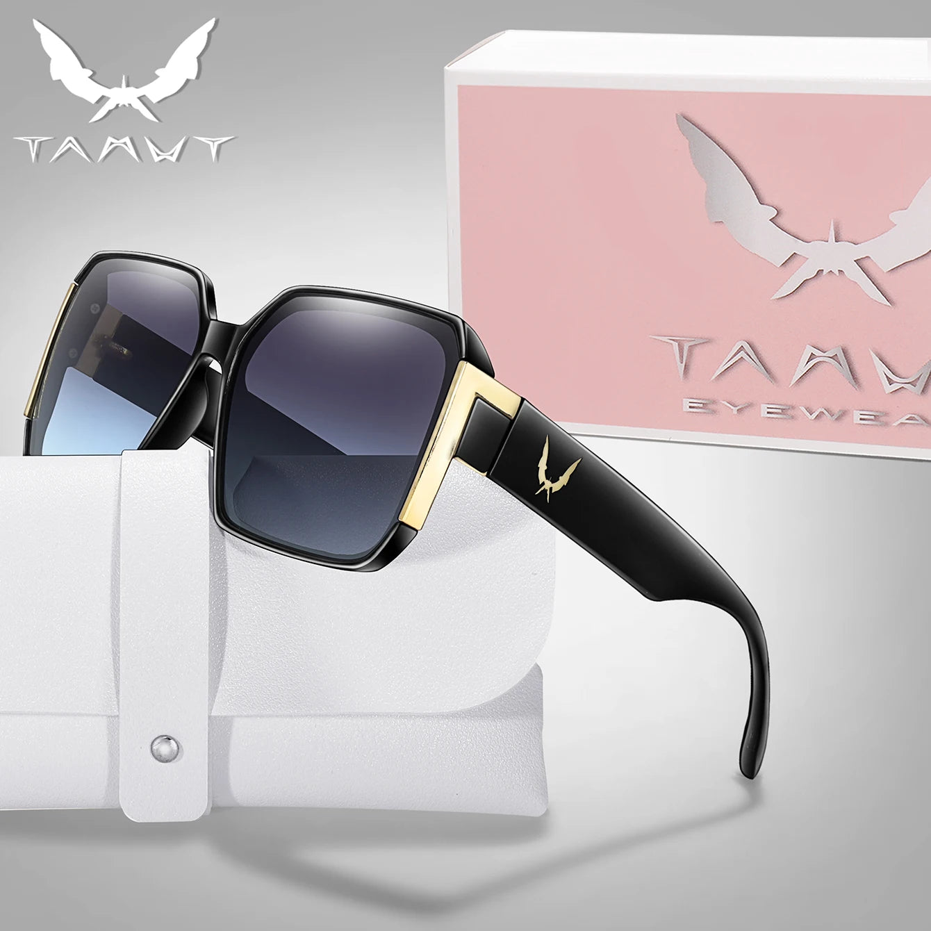 Square Shades with UV Protection Sunglasses
