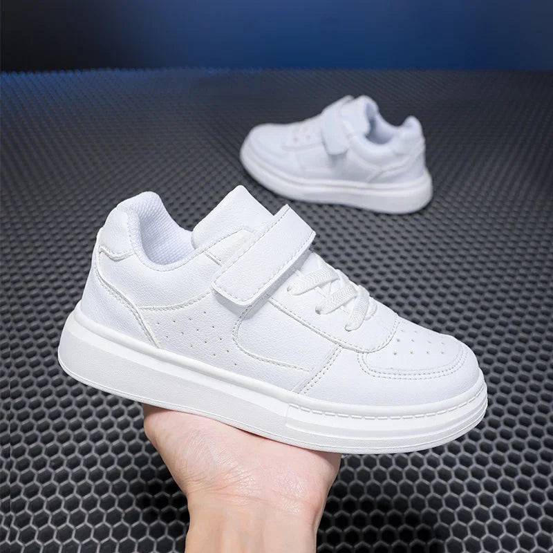 Breathable Running Casual Leather Non-slip Sneakers