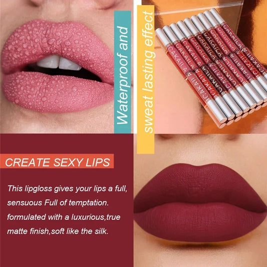Waterproof Matte Velvet Lip Glaze Lipstick