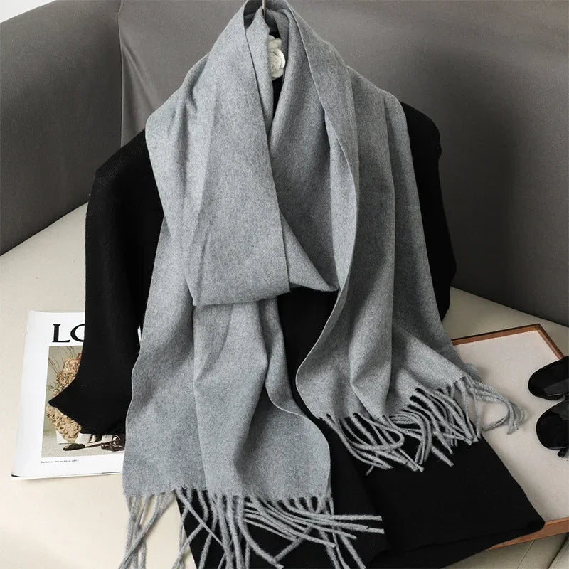 Scarf Warm Thicken Cashmere Shawl Scarves