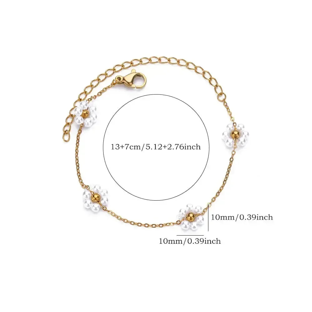 Stainless Steel Round Snake Chain Bracelets