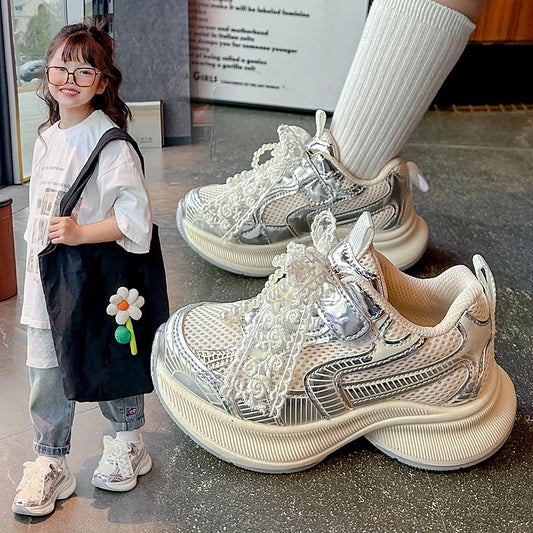 Girls Sports Soft Non-slip Shoes