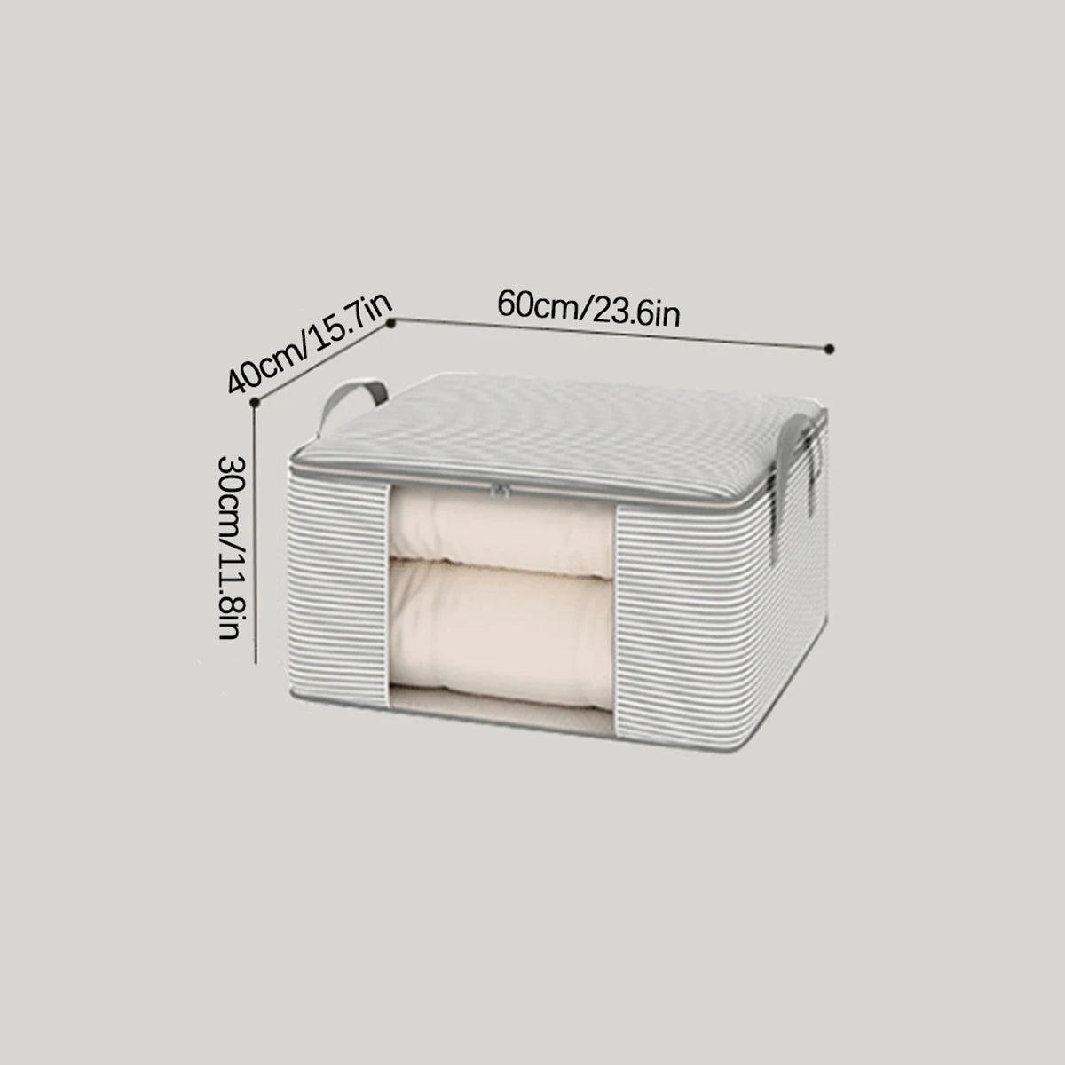 Visible Large Capacity Storage Box Container
