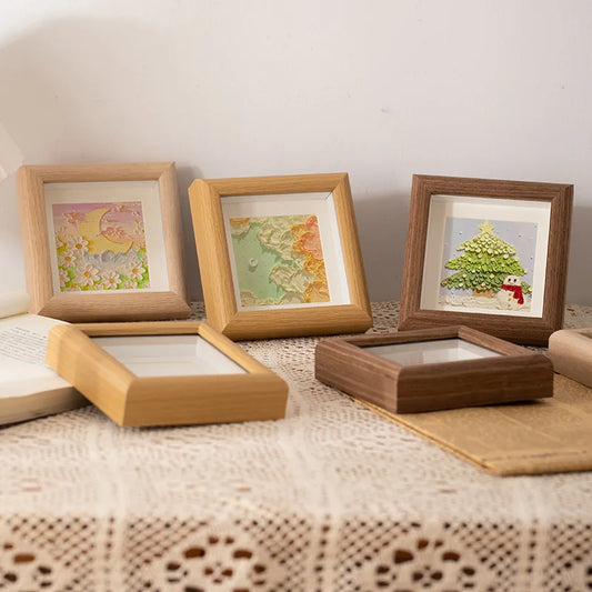 Oil painting stick picture frame pendulum table