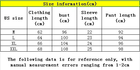 Three-piece Cartoon Pajamas Set