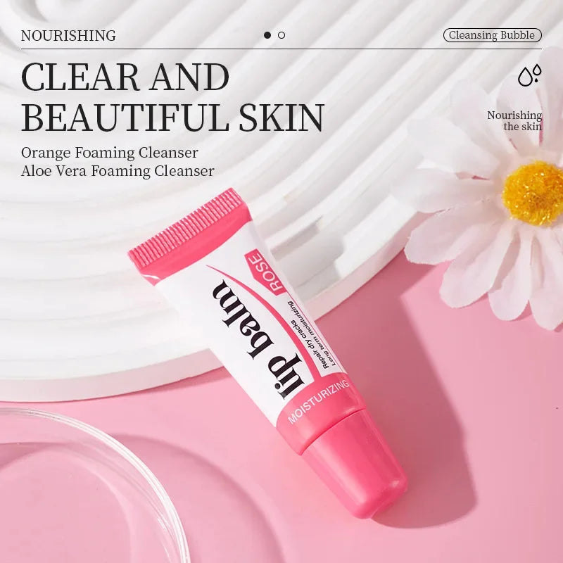 Sérum bálsamo labial oscuro de rápida eliminación