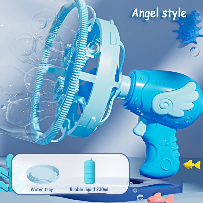Kid Electric Handheld Bubble Machine Toy