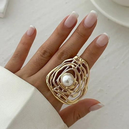 🎁 DANA 4 Pcs Chunky Ring Set (100% off)
