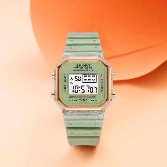 LED Digital Multi Functional Sports Minimalist Electronic Watch