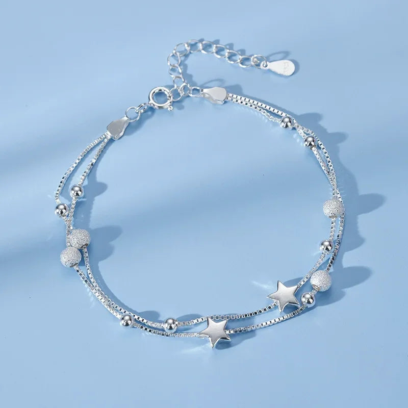 DANA 925 Sterling Silver Ball Bracelets