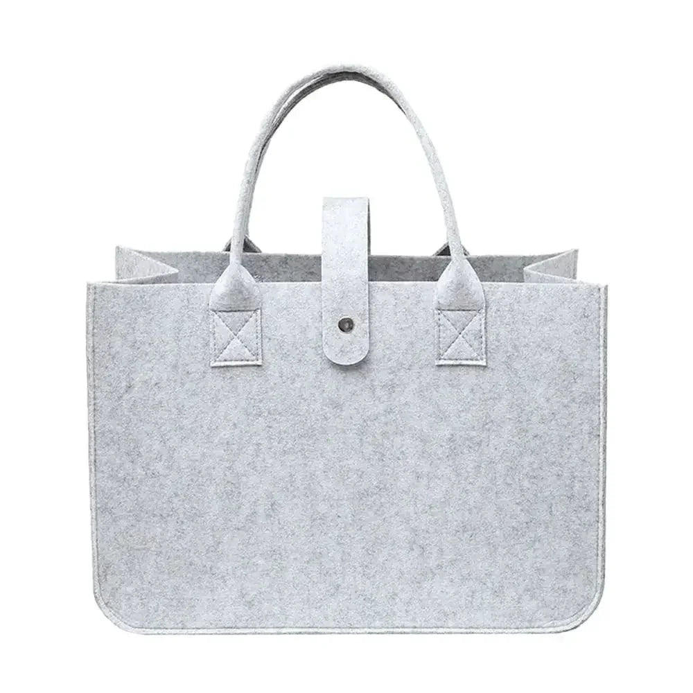 Flower Handbag Felt Large Shoulder Bag