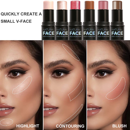 Face Contour Bronzer Stick Face Brighten Makeup