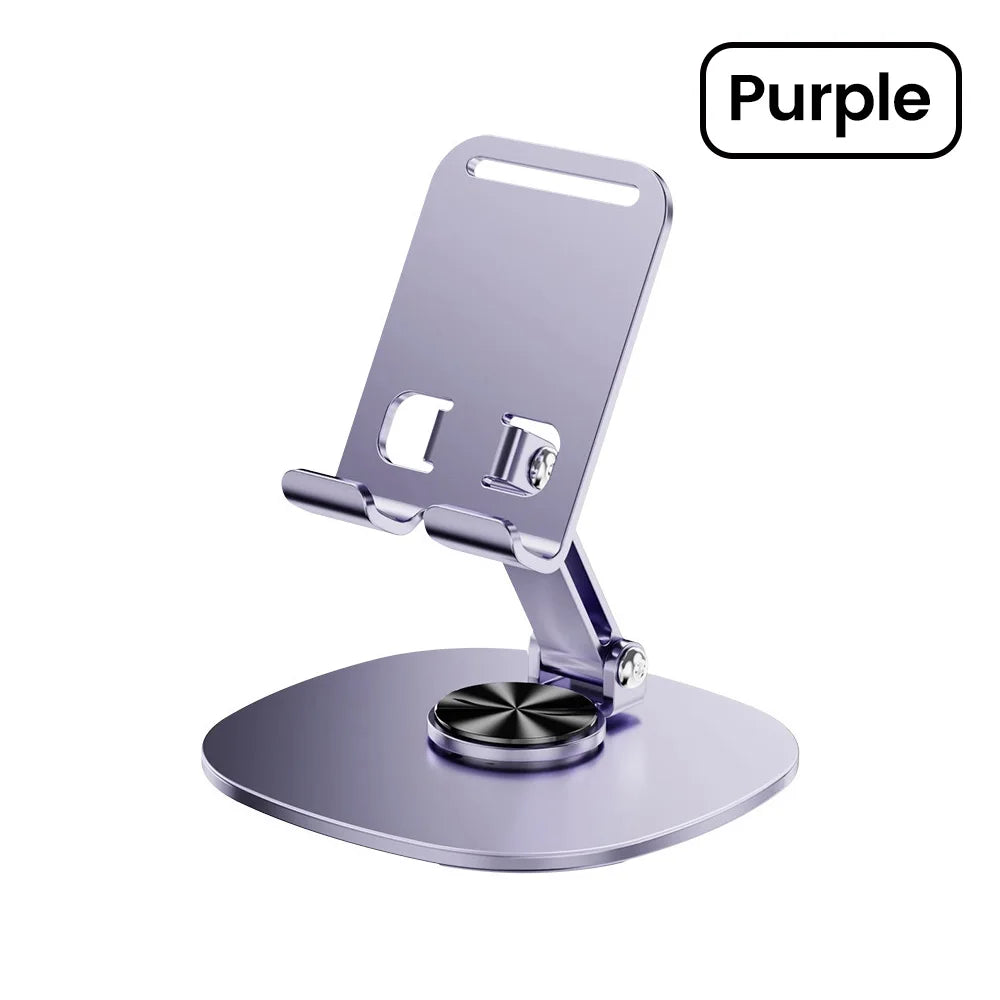 Rotating Table Cell Phone Holder Desktop Stand