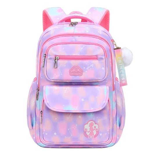 Shoulder Bag Girl Backpack School Bag Purple
