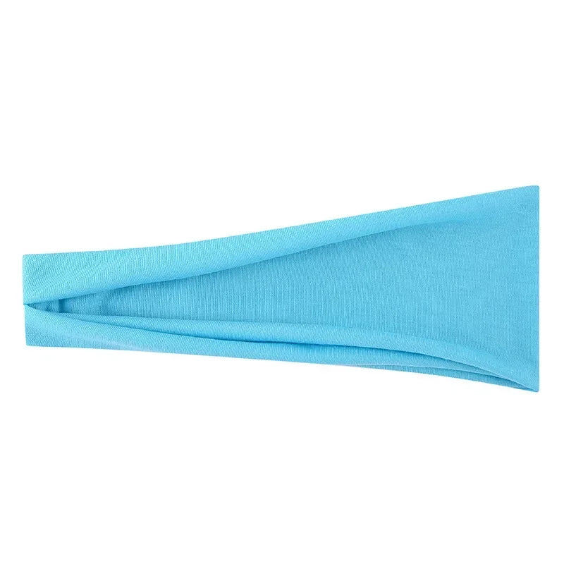 Headband Turban Solid Color Bands