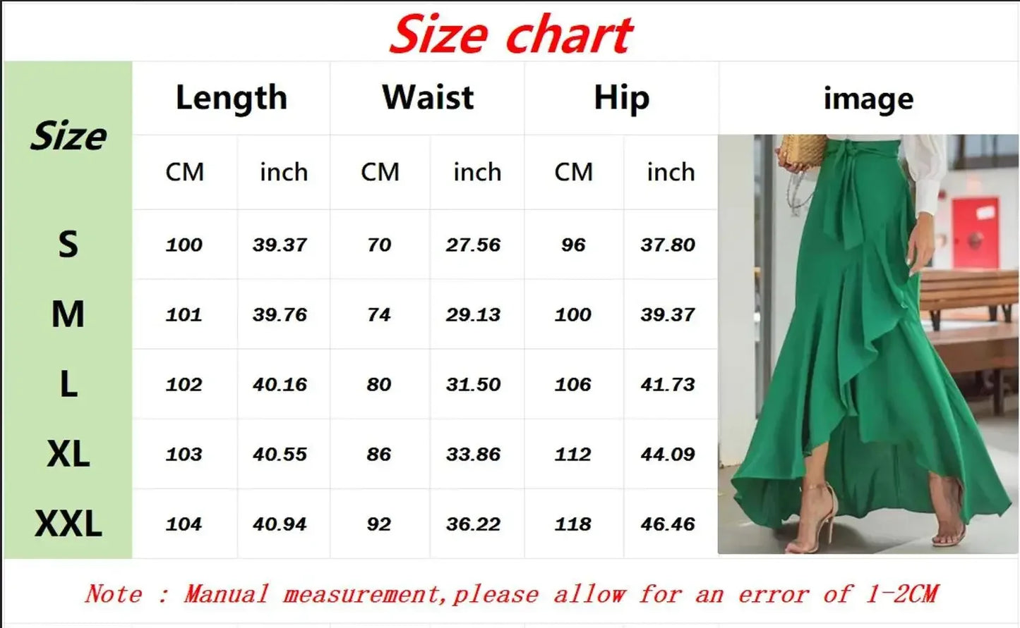 Sexy High Waist Fish Tail Skirt