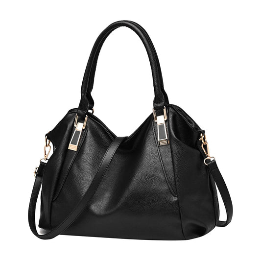 Soft Leather Handbag Classic Large Capacity Bags