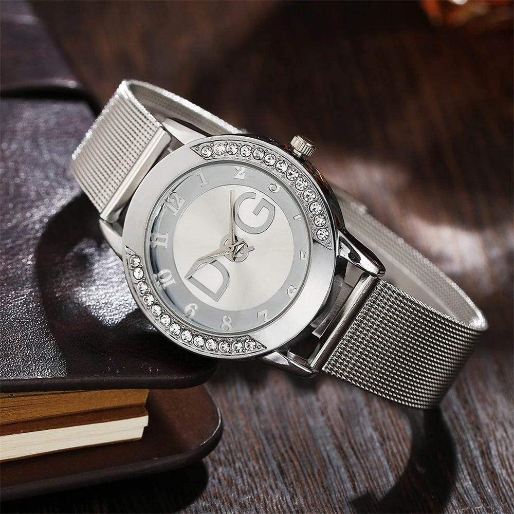 DANA Diamonds Digital Quartz Watch