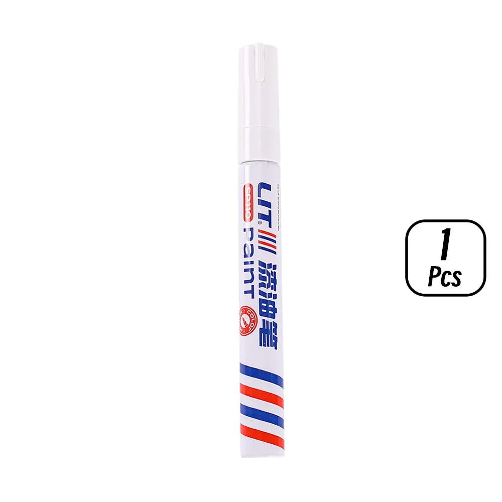 3mm 10p Colorful 8 Colors Permanent Paint Marker Waterproof