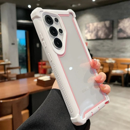 Armor Shockproof Case For Samsung Clear Cover