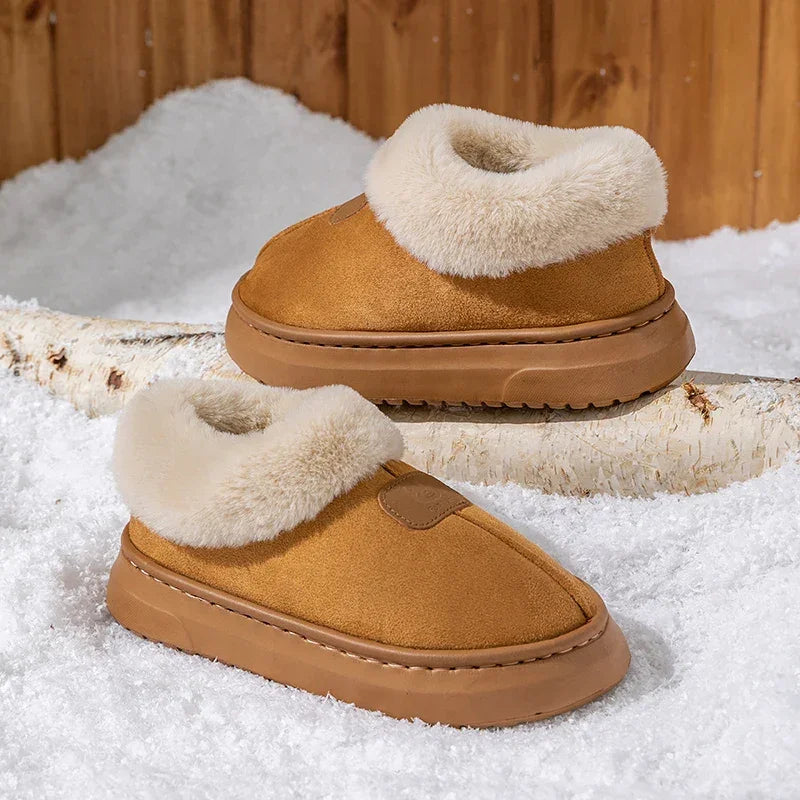 Thick Sole Soft Snow Boots Slipper
