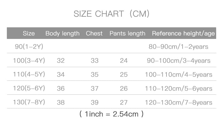 Girls' Summer Set Two-Piece Children's Dress