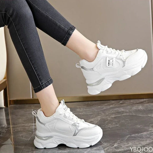 Thick Soled Lightweight Sports Shoes