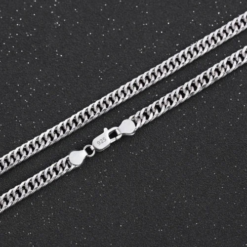 6MM chain 925 Sterling Silver Necklaces Jewelry