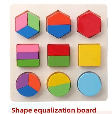 Montessori Wooden Sorting Stacking Puzzle Skill Toy