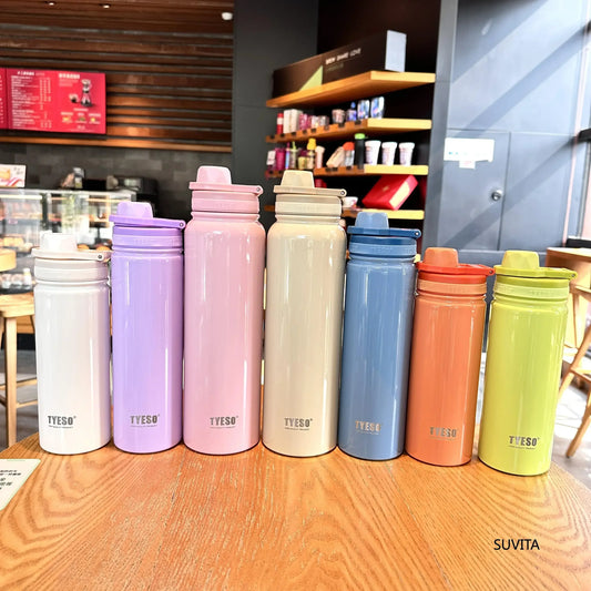 Tyeso Stainless Steel Thermos Water Bottle