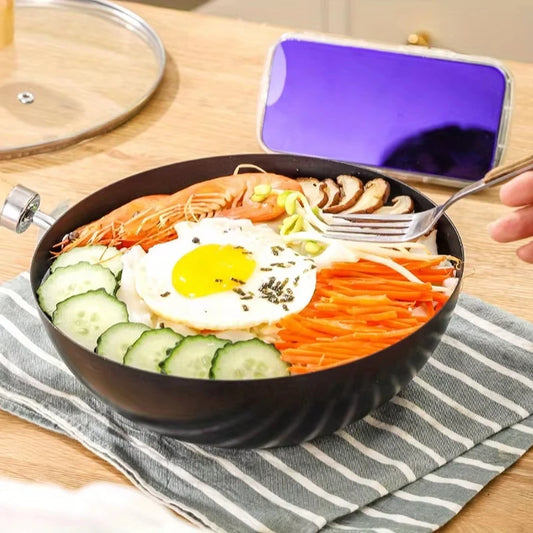 Multi-Functional Non-Stick Household Stir-Fry Cooking Pans