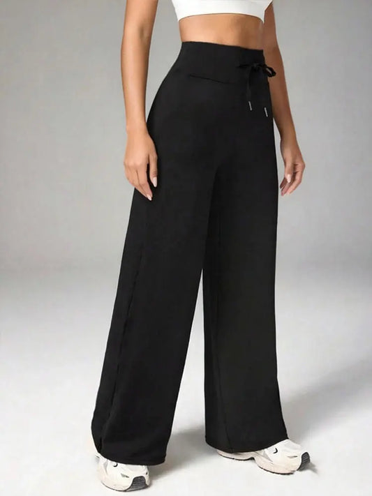Sports Yoga Flare Straight Wide Leg Pant