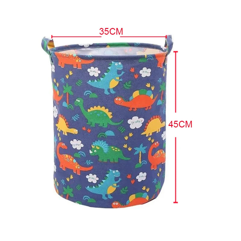 Laundry Storage Bag Cotton Linen Large Basket