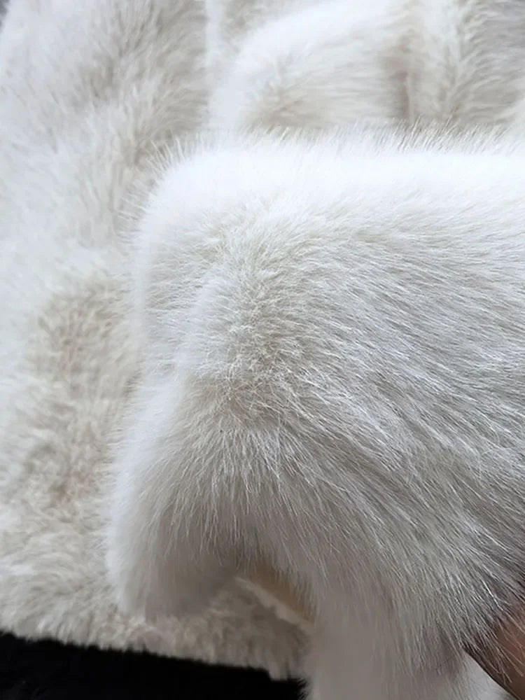 Faux Fur Outerwears Coat