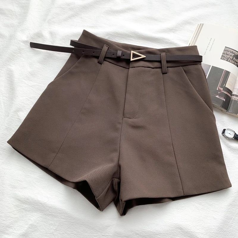 Casual High Waist Short Chic Office Shorts