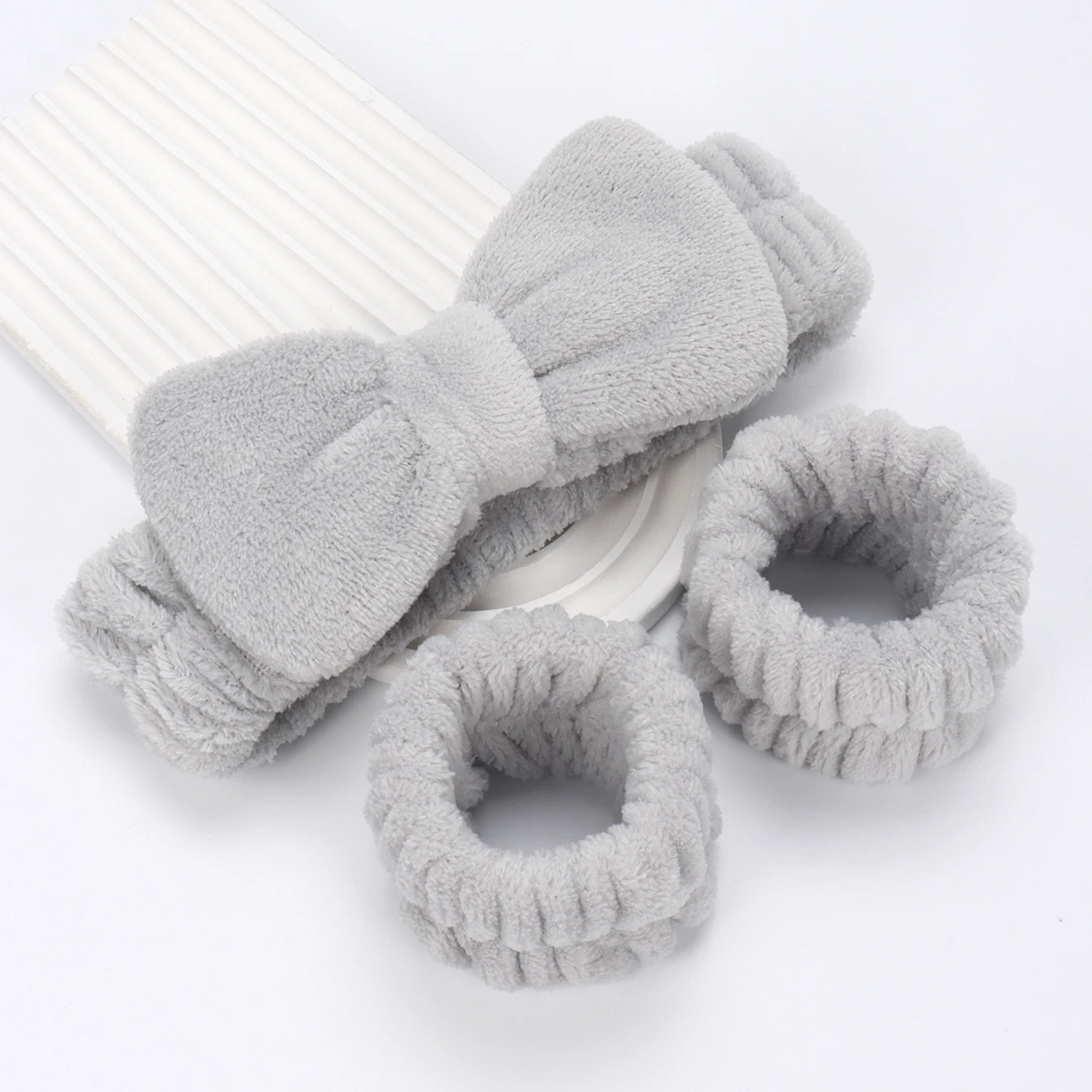 Headband Wristband for Washing Face Makeup Towel