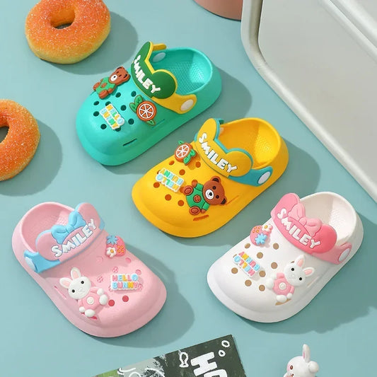 Baby Girl Cute Cartoon Slippers Newborn Sandals