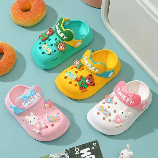 Baby Girl Cute Cartoon Slippers Newborn Sandals