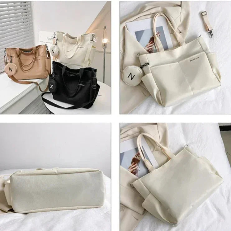 Bolso bandolera DANA de lona japonesa