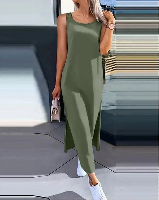 Sleeveless Sexy Loose Slim Dress