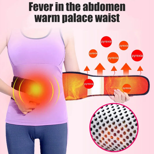 1PCS Adjustable Heating Lower Back Brace Support Belt